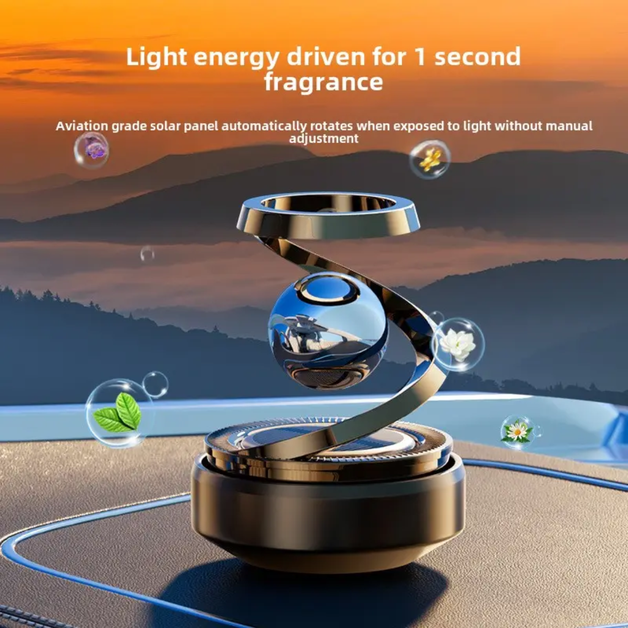 Solar Power Rotating Air Freshener For Car Fragrance Ornaments Autorotation Solar Car Supplies Air Freshener For Car Home Solar Power Rotating Air Freshener For Car Fragrance Ornaments Autorotation Solar Car Supplies Air Freshener For Car Home